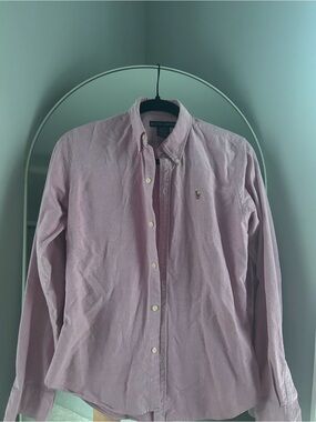 Polo by Ralph Lauren Pink Button-Down Oxford Shirt
